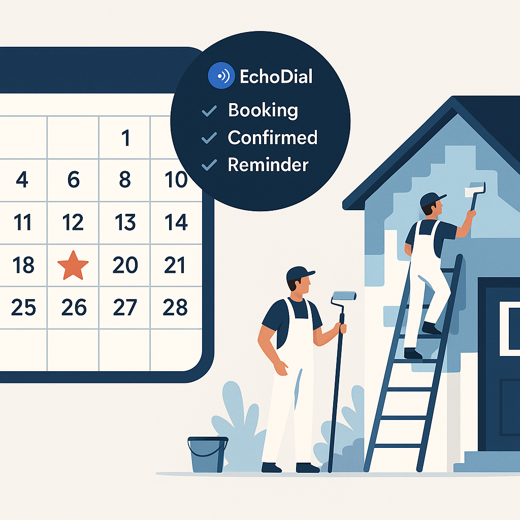 House Painting Scheduling Software with Estimates, E‑Sign, Deposits and Reminders